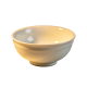 Soft Beige Swirled Ceramic Bowl - Artisanal Everyday Tableware(3-Piece Set)