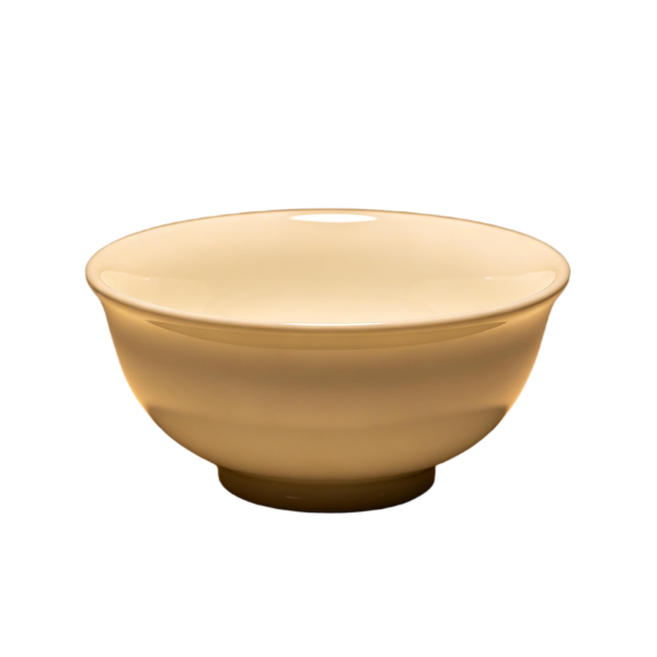 Warm Buttercream Ceramic Bowl - Classic Serving & Dining Bowl(3-Piece Set)