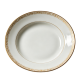 Ornate Gold-Trimmed Bone China Plate - Elegant Fine Dining Piece(3-Piece Set)